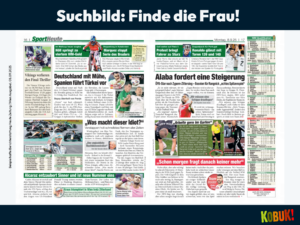 Beispielhafte Berichterstattung "Heute-Zeitung"